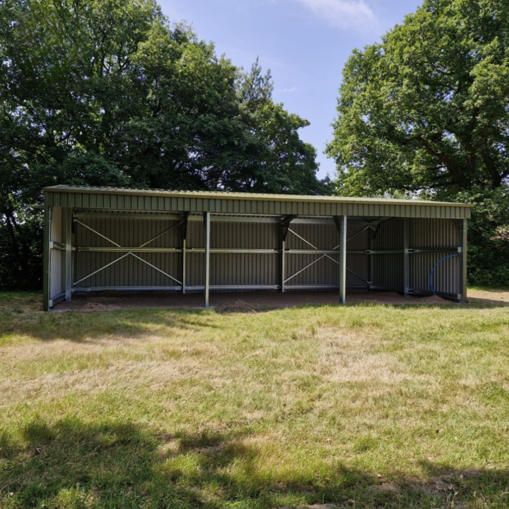 Posco olive green  open store in East Sussex