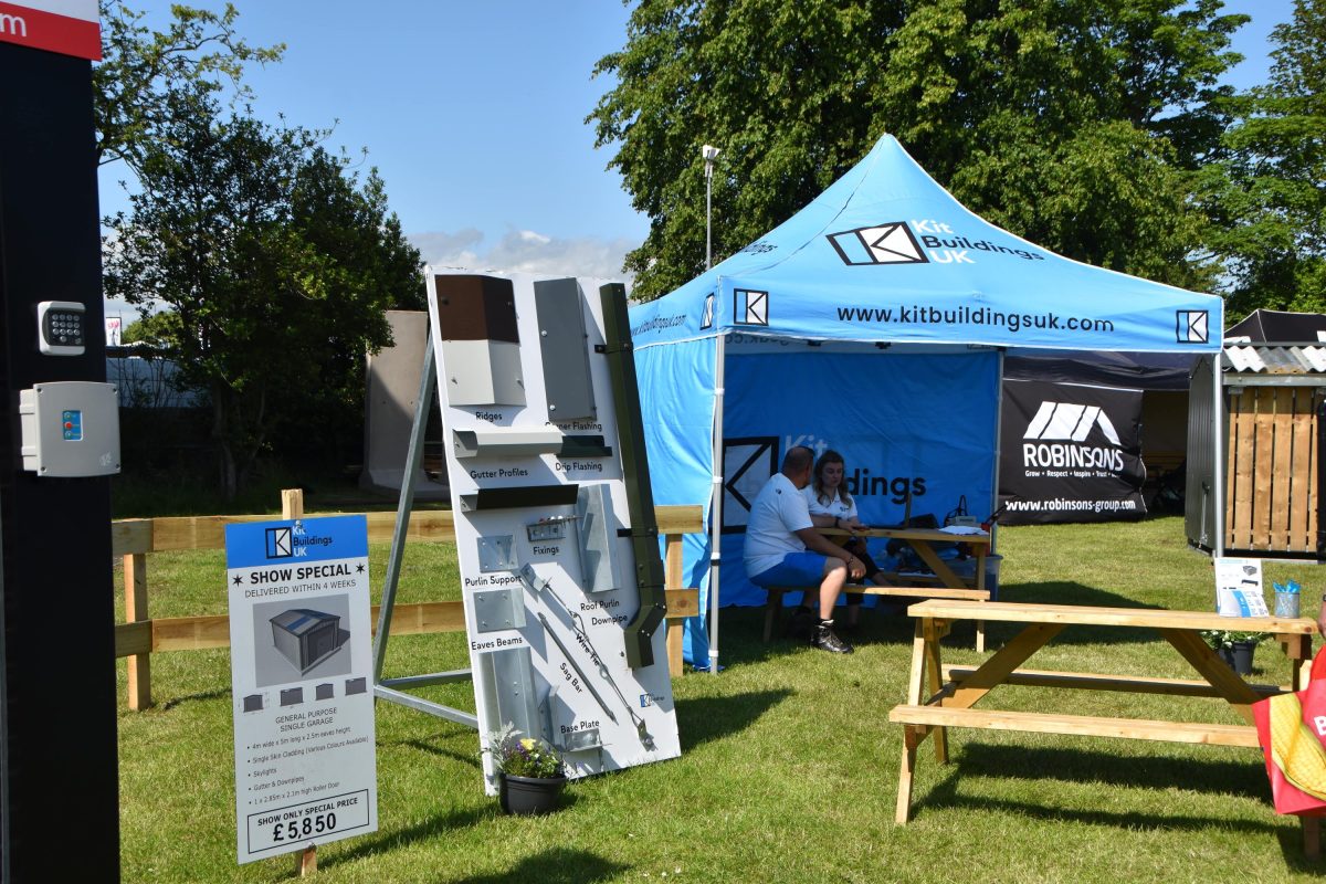 The Kit Buildings UK stand at the 2025 Royal Highland Show